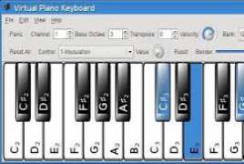 Virtual Midi Piano Keyboard 0