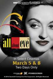 Tcm: All About Eve 2017