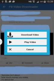 Free Facebook Video Downloader 1